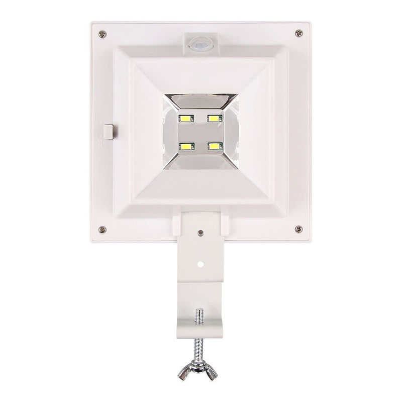 Personalização 4 LED Parede exterior Luz solar para jardim doméstico 50000 horas de trabalho