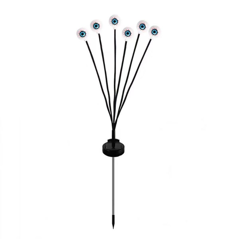 Outdoor Garden Glow LED Solar Eyeball Light para Halloween Cordel Decorativo de Natal