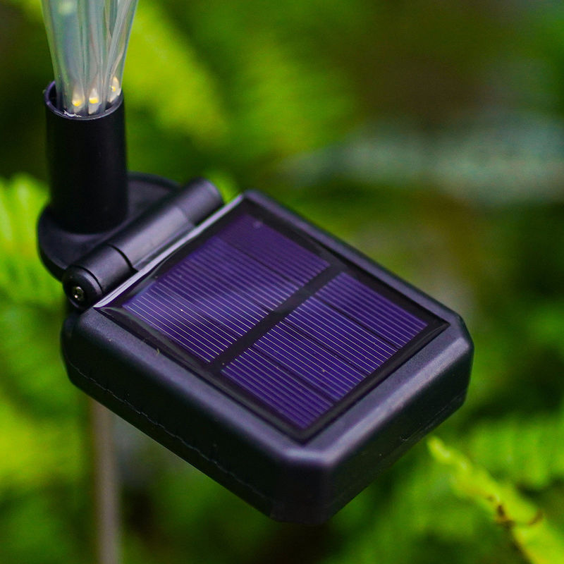 Lâmpada solar à prova d'água para jardim