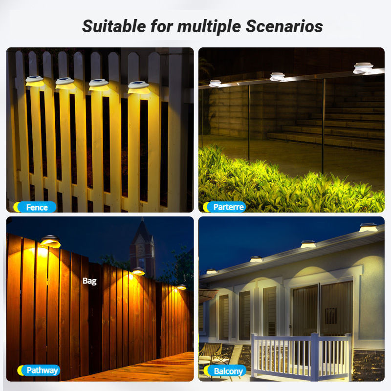Lâmpada de vedação LED à prova d'água 100lm/w ABS PC Garden Light para pátio