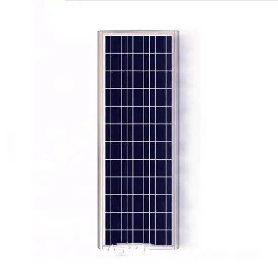 30W 40W 120W All In One IP65 Bateria de lítio Alimentada por auto-limpeza Luz solar de rua