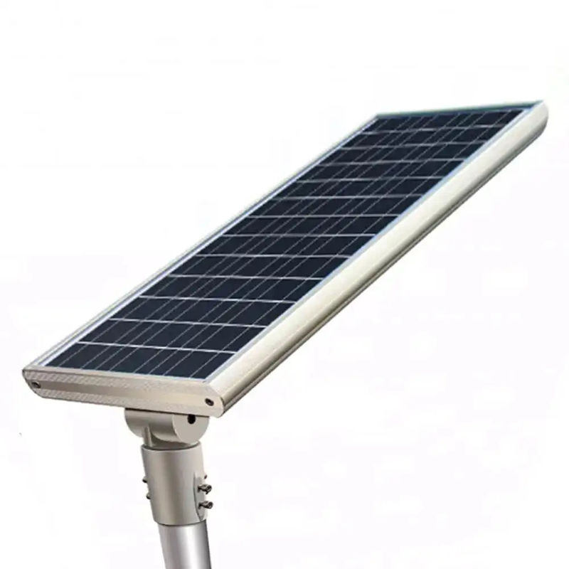 30W 40W 120W All In One IP65 Bateria de lítio Alimentada por auto-limpeza Luz solar de rua