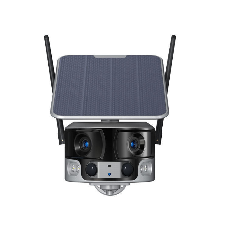 Oito milhões de articulação horizontal câmera solar ao ar livre Wifi câmera de câmera de câmera de vídeo