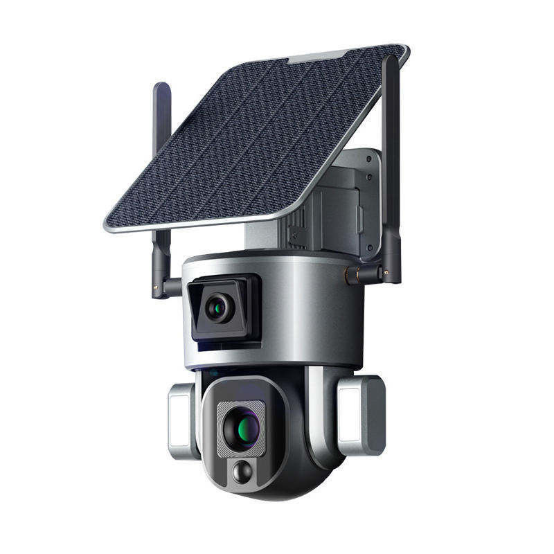 10x Zoom 4.0MP Wifi Dome CCTV Network Ipsy Bateria Solar de Backup Câmera de Vigilância 4g