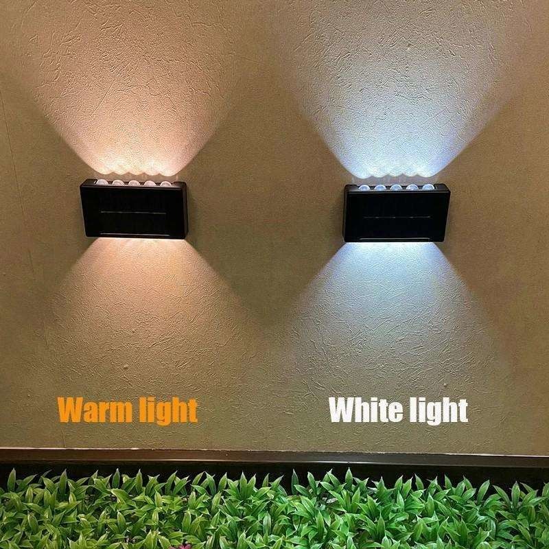 Lâmpada de jardim exterior LED Solar para decoração doméstica