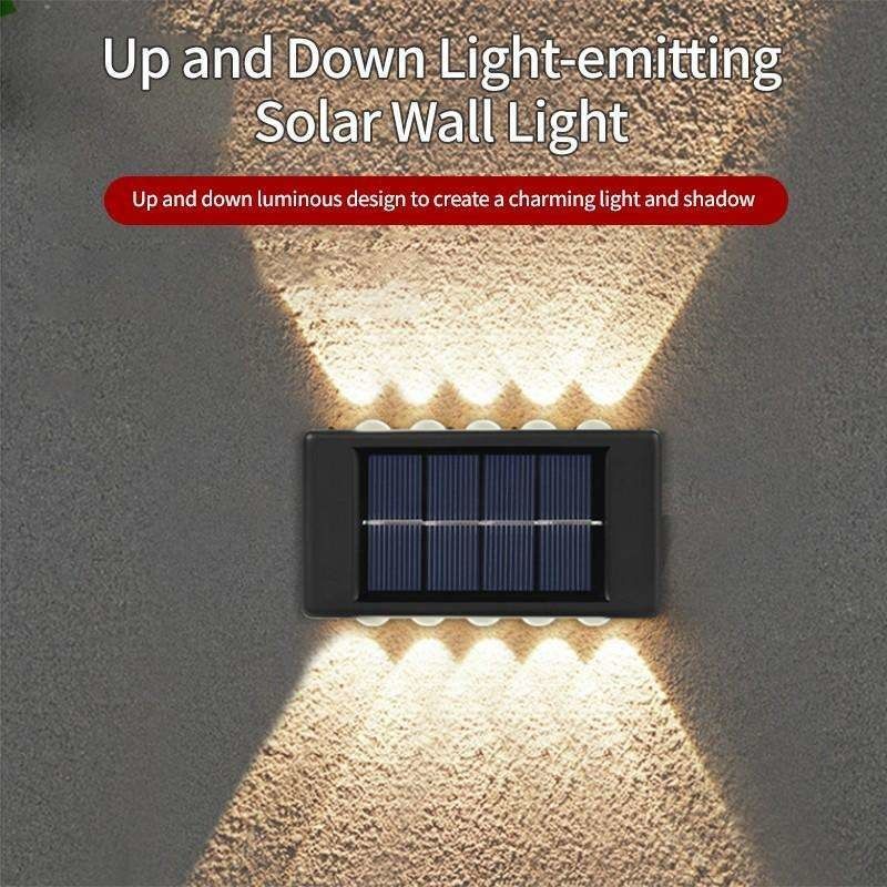 Lâmpada de jardim exterior LED Solar para decoração doméstica