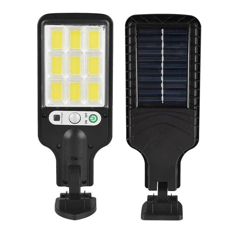 Lâmpada solar de jardim sensor de alta luminosidade de segurança para iluminação exterior