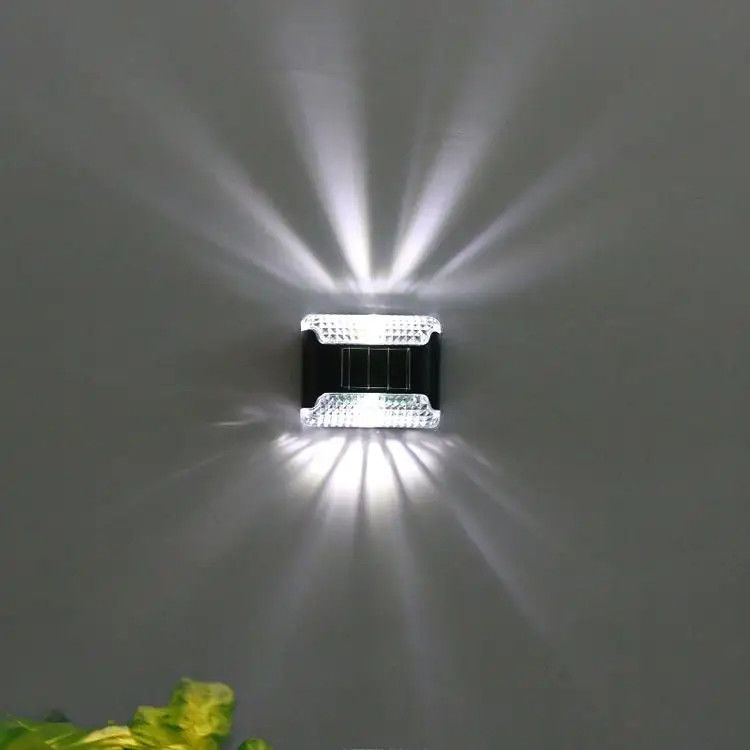 80 Luces Solares lâmpada montada na parede LED luzes solares para decoração de jardim ao ar livre
