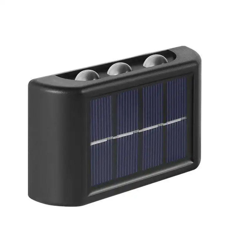 Lâmpadas de parede solar para jardim