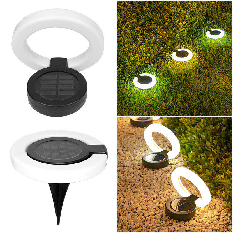 Lâmpadas de terraço de LED solar para o exterior Lâmpadas de parede de luz solar para jardim