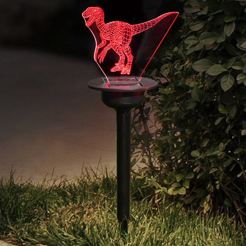 Lâmpada de gramado solar IP65 à prova d'água para jardim