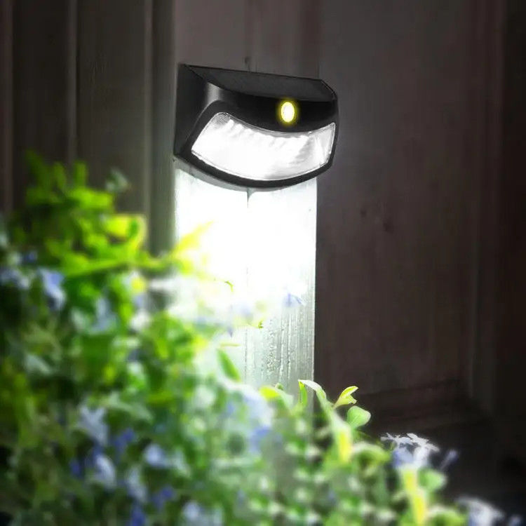 Iluminação de parede de energia solar de 2V para iluminação exterior de varanda