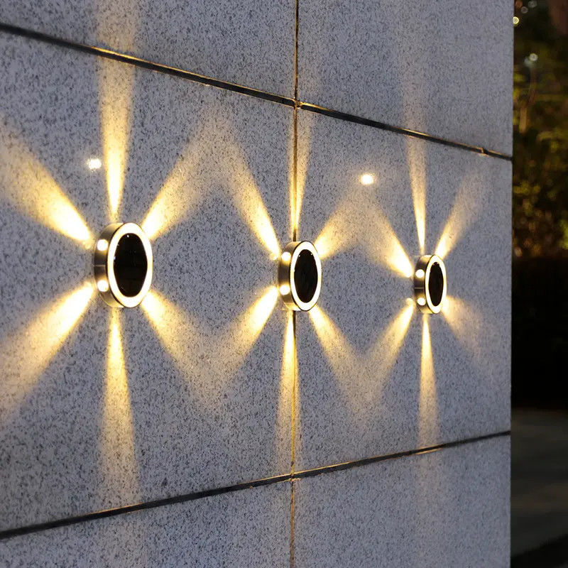 Iluminação solar exterior de piso de escada com 90lm/w de eficiência