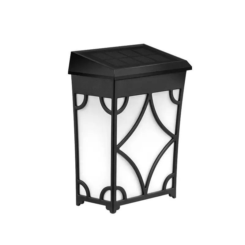1.2V Voltagem de entrada Lâmpada de sensor de movimento LED para jardim ao ar livre Lâmpada de parede solar à prova d'água