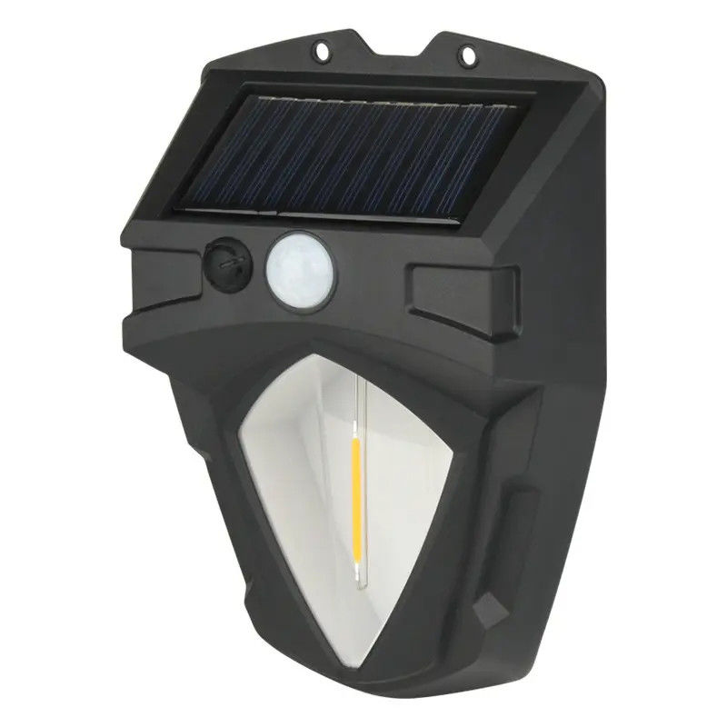 50000 horas de vida útil Luz solar exterior com sensor de movimento e fonte de luz LED