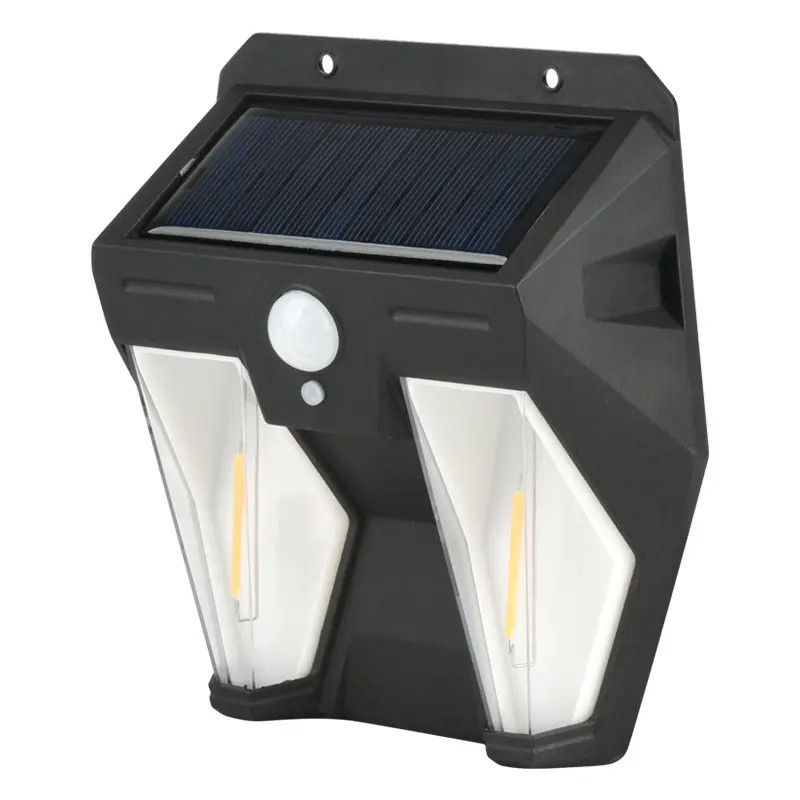 50000 horas de vida útil Luz solar exterior com sensor de movimento e fonte de luz LED