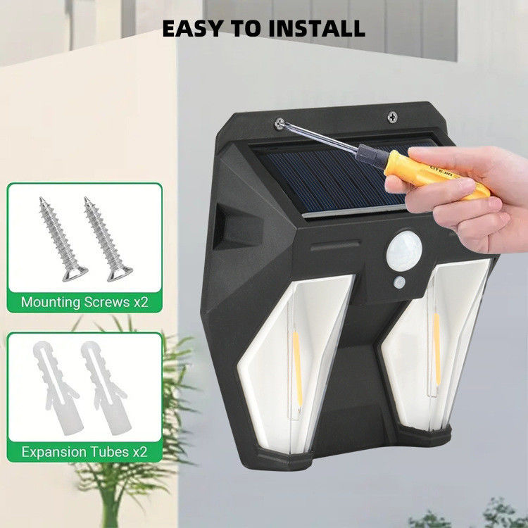 IP65 resistente à água lâmpadas de filamento de tungstênio solar Ideal para segurança de jardim doméstico ao ar livre
