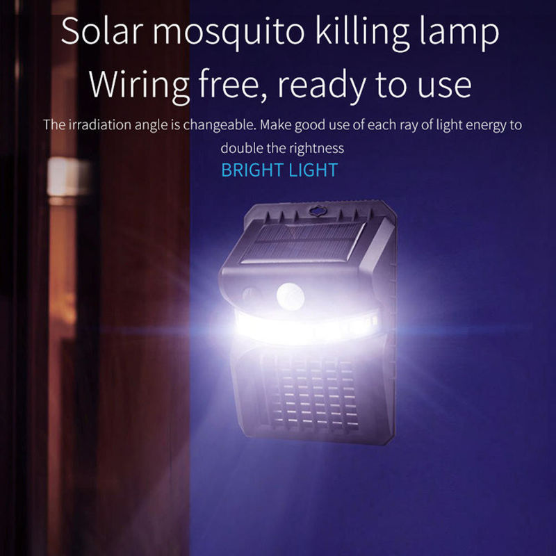 Luz solar de parede de jardim LED 1000lm IP65 resistente à água PIR Sensor de movimento Luz de segurança