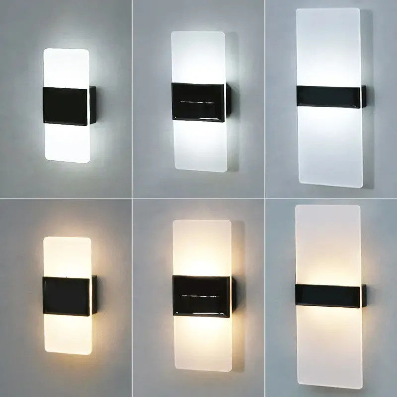 Indução Solar Laranja Lua Quadrada Brilhante Placas Brancas Solar Parede Luz para Paredes Exteriores