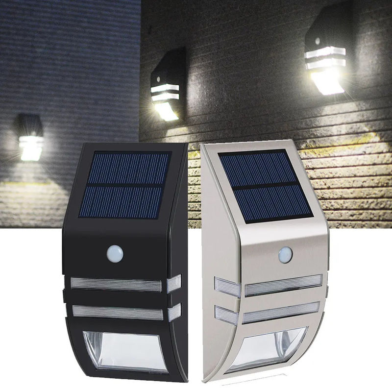LED Sensor de Movimento Solar Iluminação de Parede para Família 4v 0.33w Montador de Parede 6000K Temperatura de Cor