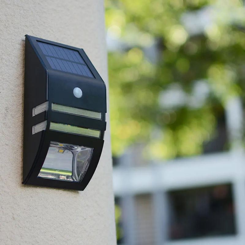 LED Sensor de Movimento Solar Iluminação de Parede para Família 4v 0.33w Montador de Parede 6000K Temperatura de Cor