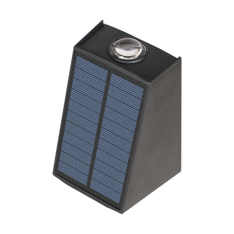 Dimensões de lâmpada 12,7*4*8*12*7,2*7,5cm Luz solar de parede para decoração de jardim à prova d'água exterior