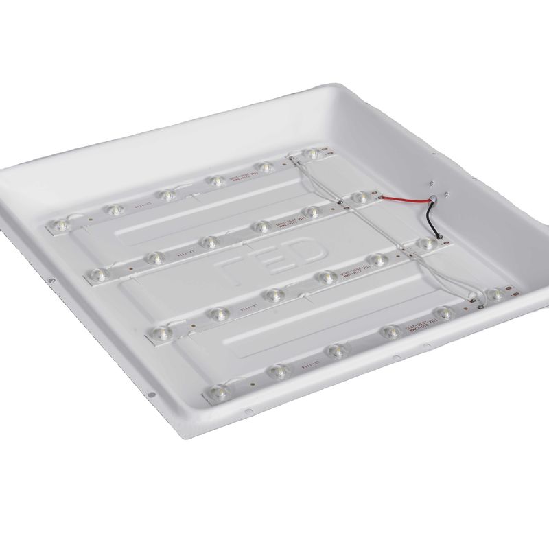 Alumínio PMMA 50w/75w Quadrado 600x600mm Painel de parede plano Luz de teto LED Painel de luz